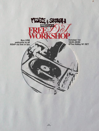 FREE DJ WORKSHOP with MESSIE & SKALAH