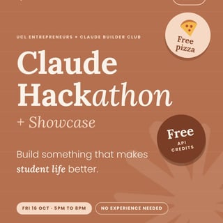 Claude Hackathon + Showcase | Better Student Life