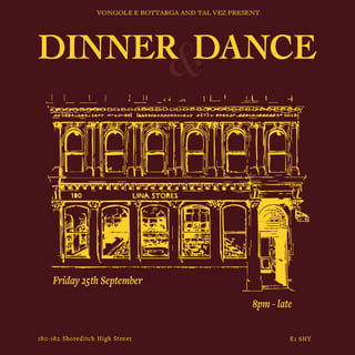 Dinner & Dance @ Lina Stores