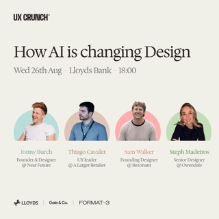 UXCrunch August: Debate Night - Is AI Coming for Design Jobs?