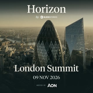Blockstories Horizon 2026: London Summit 🇬🇧