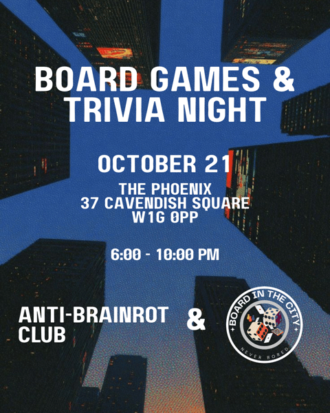 ABRC X BITC: BOARD GAME & TRIVIA NIGHT