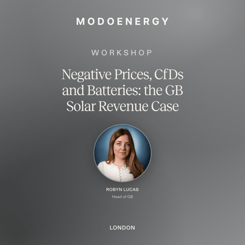 WORKSHOP: Negative prices, CfDs and batteries: the GB solar revenue case