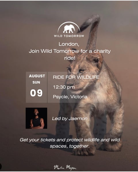 Charity Ride for Wildlife
