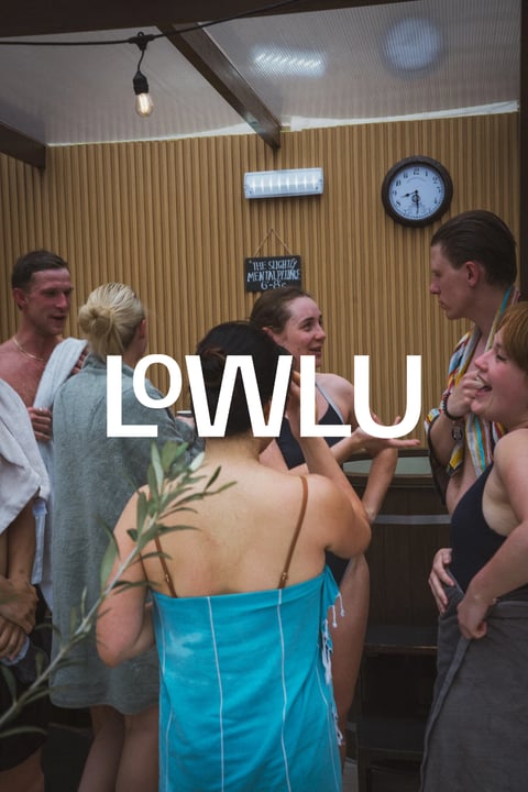 Sweat Equity - networking in a sauna