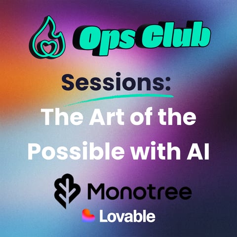 🔥 Ops Club Sessions: The Art of the Possible with AI (for Hospitality)