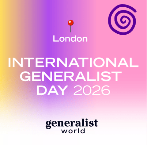 International Generalist Day — London: Create your generalist vision board