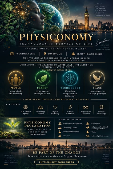 PHYSICONOMY — Non-Violent AI Technology, Mental Health & The Science of Time