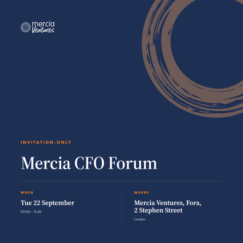 Mercia Ventures CFO Forum