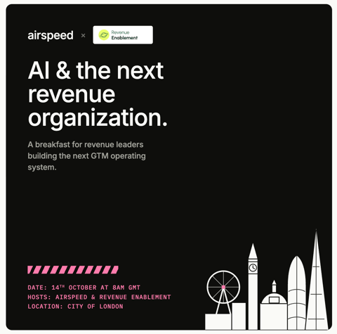 Airspeed x Revenue Enablement GTM Breakfast