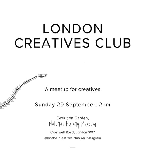 London Creatives Club September Meetup