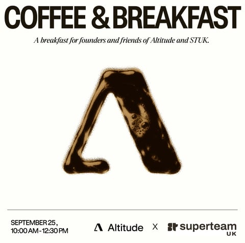 Coffee & Breakfast, with STUK and Altitude