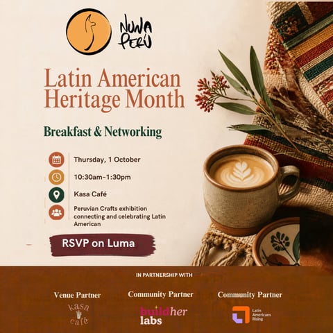 Latin American Heritage Month : Breakfast + Networking