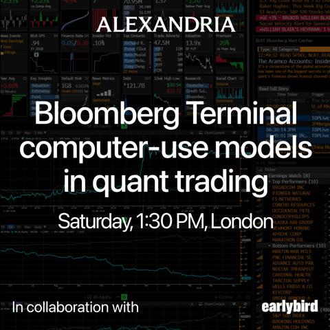 Bloomberg Terminal Computer Use Agents