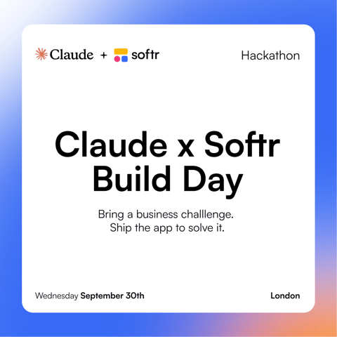 Claude x Softr: AI Build Day Hackathon