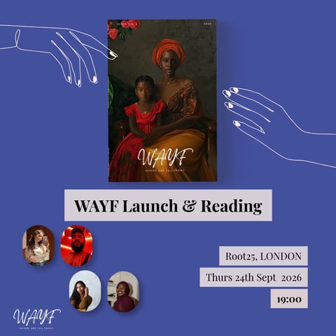 WAYF Launch & Reading LONDON