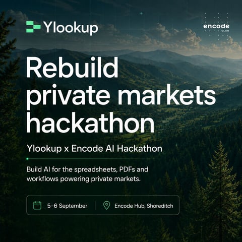 Rebuild Private Markets: The Ylookup x Encode AI Hackathon
