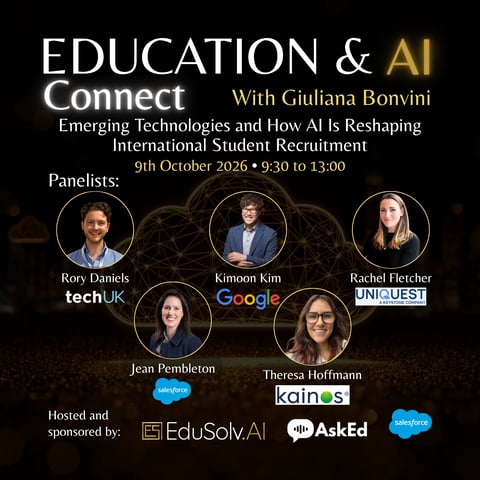 Education & AI Connect: Emerging Technologies and How AI Is Reshaping Int’l Student Recruitment