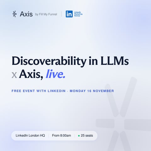 Discoverability in LLMs x Axis live demo