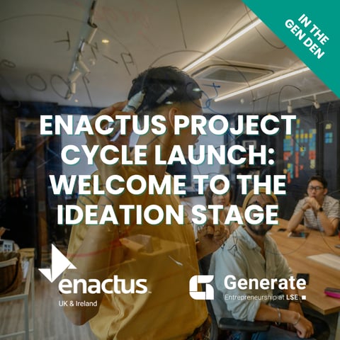 Enactus Project Cycle Launch: Welcome to the IDEATION STAGE