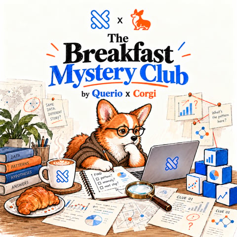 Querio x Corgi: The Breakfast Mystery Club