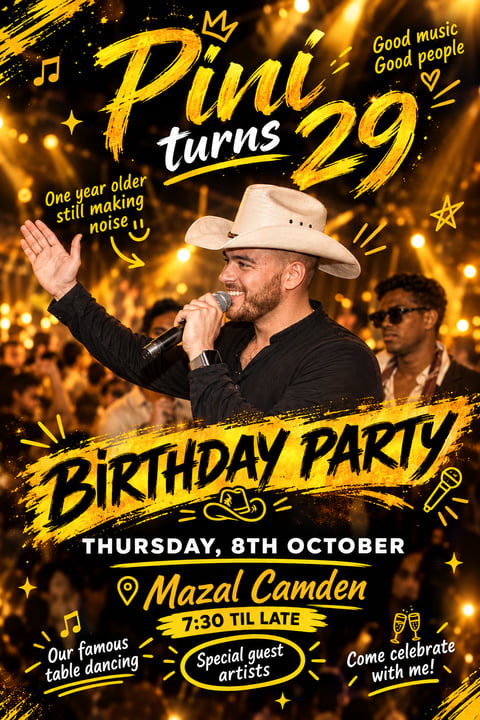 Pini’s Birthday Party