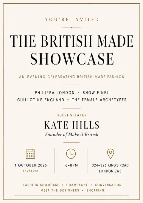 THE BRITISH MADE SHOWCASE