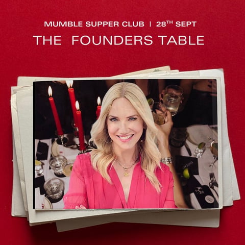 Founders Supper Club - Mumble Forum X Rosie Nixon