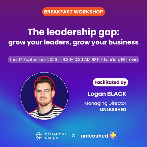 The leadership gap: a breakfast for ops leaders