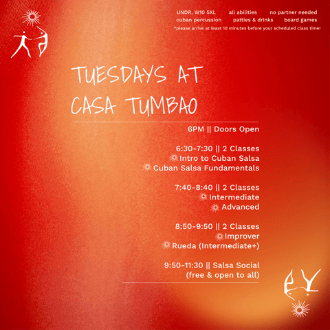 Tuesdays @ Casa Tumbao 13.10.2026