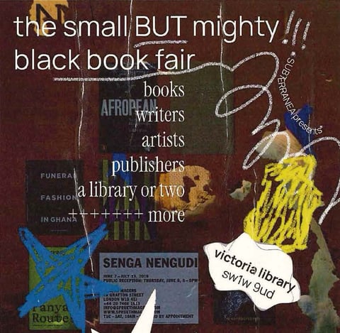 small BUT mighty black book fair