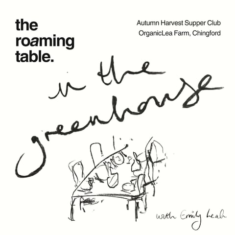 The Roaming Table Supper Club - In The Greenhouse