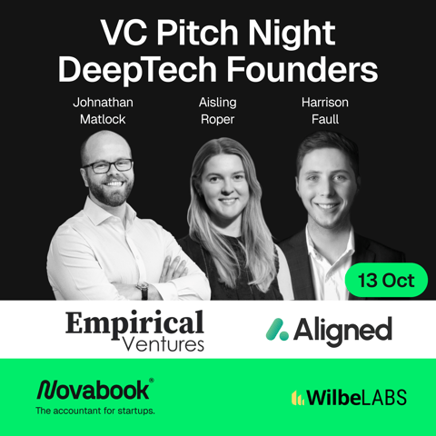 VC Pitch Night | DeepTech Founders with Empirical Ventures and Aligned Syndicate