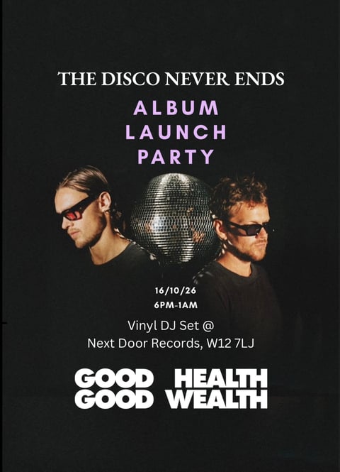 ALBUM LAUNCH PARTY + SIGNING with Vinyl DJ Set