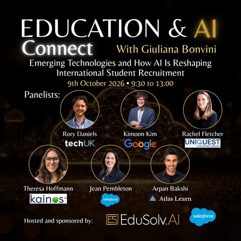 Education & AI Connect: Emerging Technologies and How AI Is Reshaping Int’l Student Recruitment