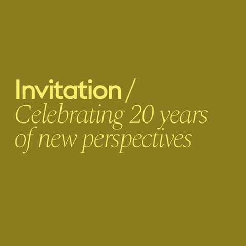 Muuto 20Y Anniversary x Heal's
