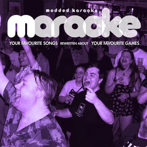 Maraoke LIVE! in London! The best karaoke night ever + video game jokes