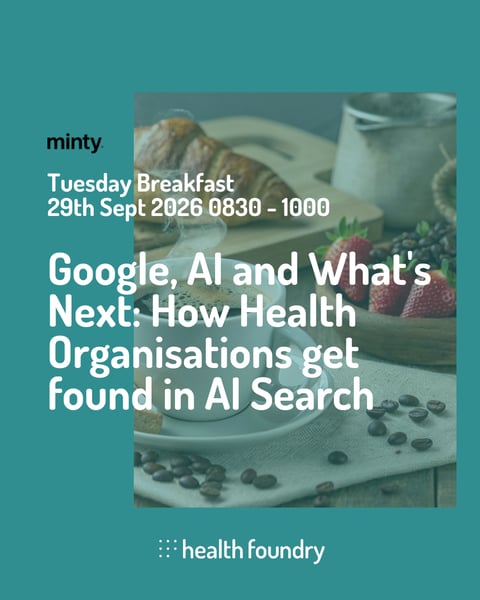 Google, AI, and What's Next: How Health Organisations get found in AI Search