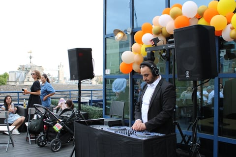 Halkin for Startups - Roof Terrace Party