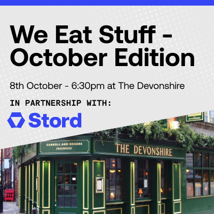 We Eat Stuff - October Edition