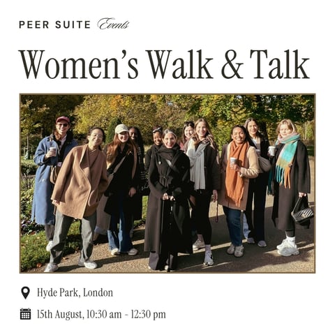 Peer Suite: Women's Walk and Talk