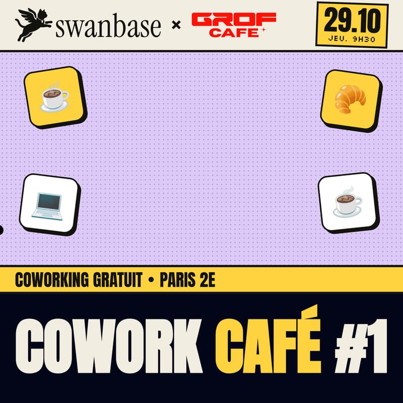 swanbase Cowork Café #1 : Café + WiFi 🫶
