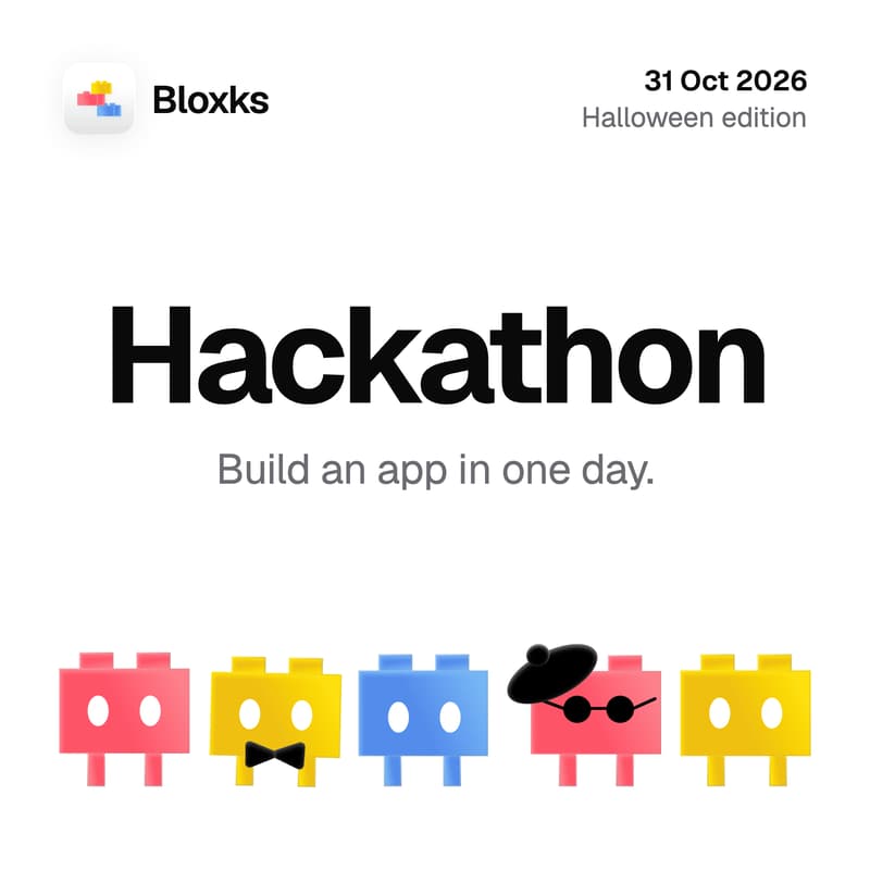 Bloxks Build Day #1 — Build Your App with AI