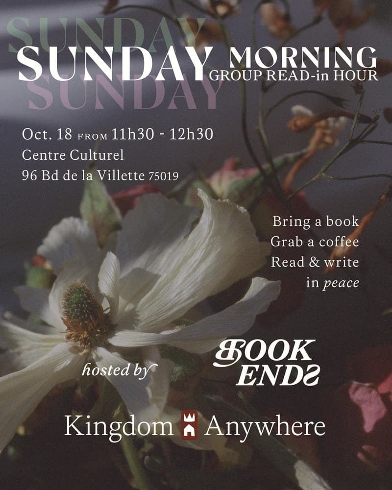 Sunday Morning Group Read-in