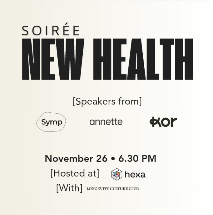 New Health · Soirée de lancement