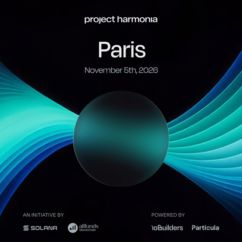 Project Harmonia Paris: Allfunds x Solana
