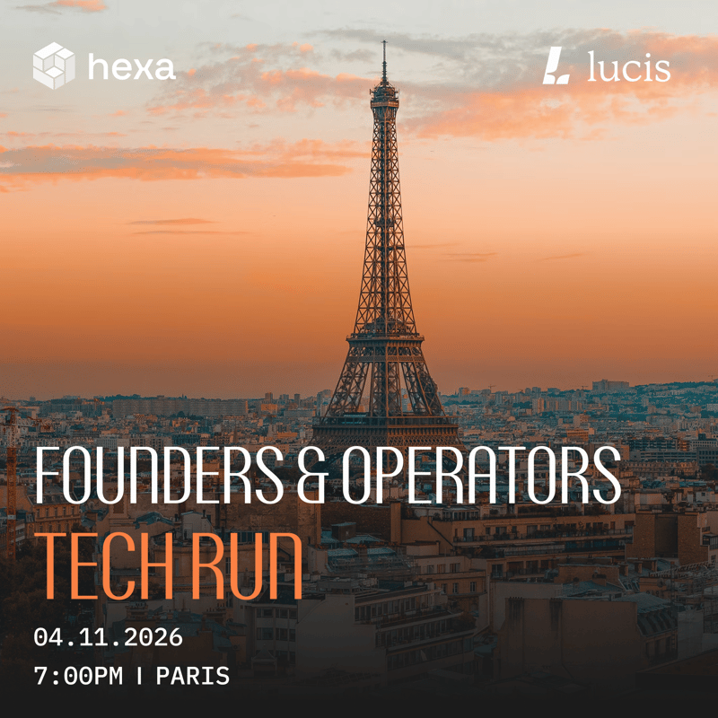 Founders & Operators Tech Run - Hexa x Lucis