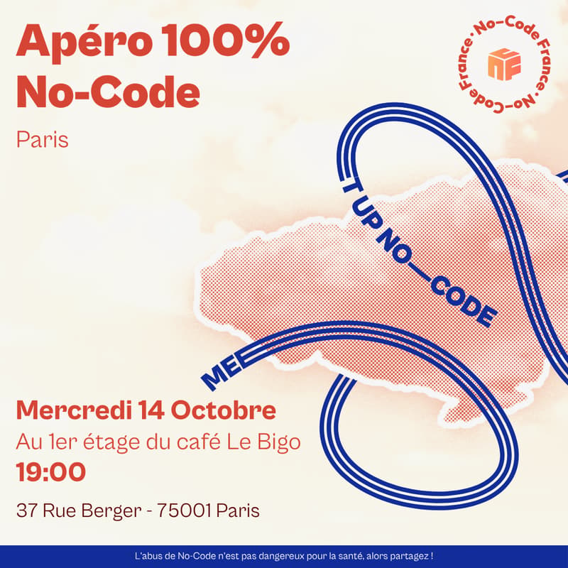Meet up No-Code France Paris IDF
