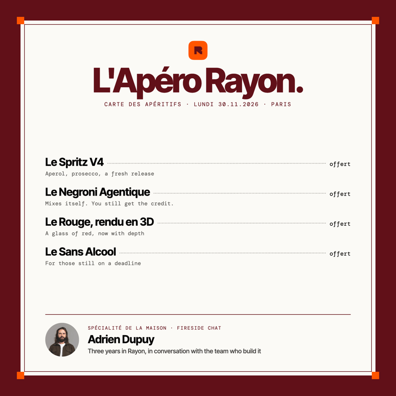 l'apero Rayon