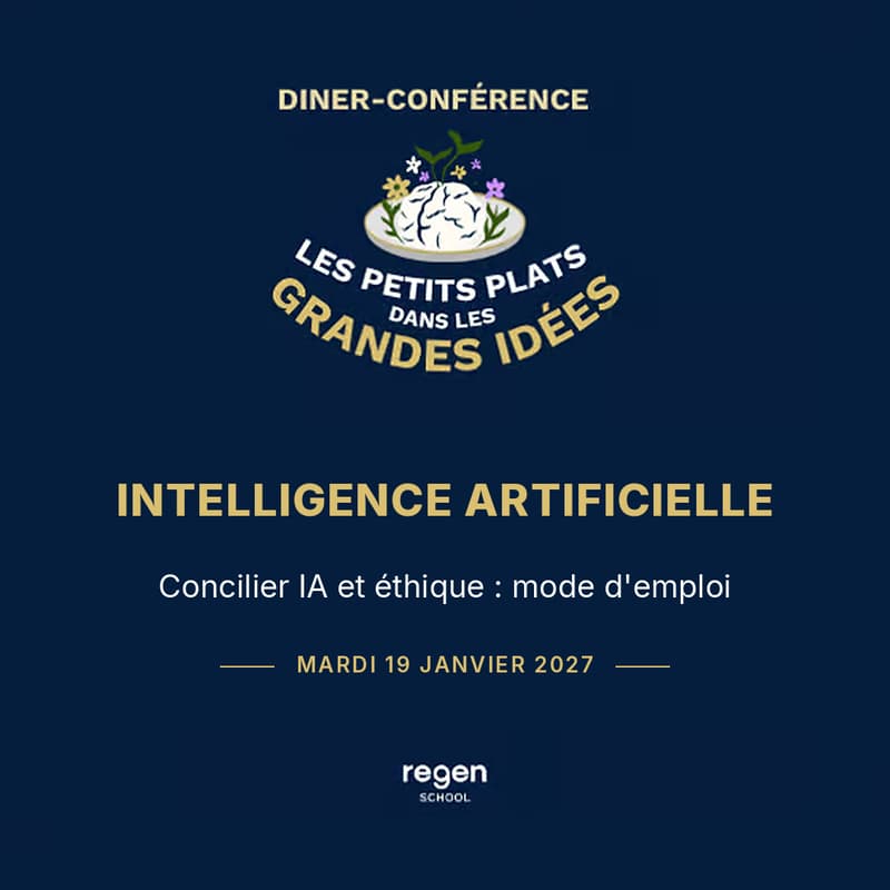 Dîner-conférence - Concilier IA et éthique : mode d'emploi